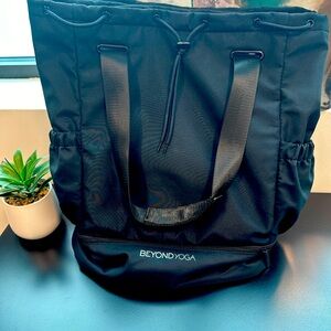 Beyond Yoga Midnight Black Backpack